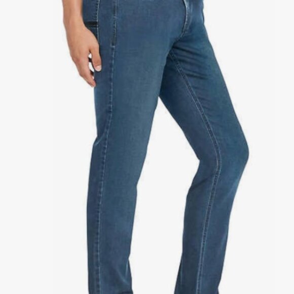 Buffalo David Bitton Men's Slim Straight Jean Stretch Denim Blue Size 40x34 - Picture 4 of 10